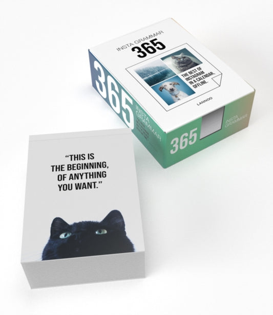 Book cover of: Insta Grammar 365 Calendar. By: Irene Schampaert