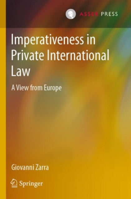 Book cover of: Imperativeness in Private International Law. By: Giovanni Zarra