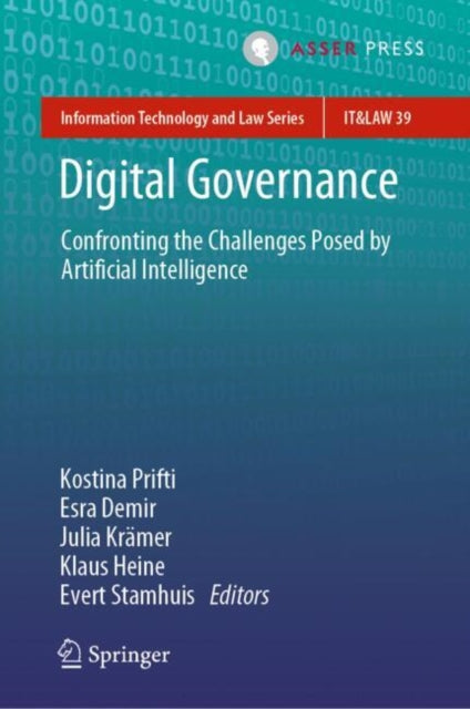 Book cover of: Digital Governance. By: Kostina Prifti