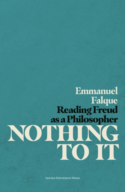 Book cover of: Nothing to It. By: Emmanuel Falque