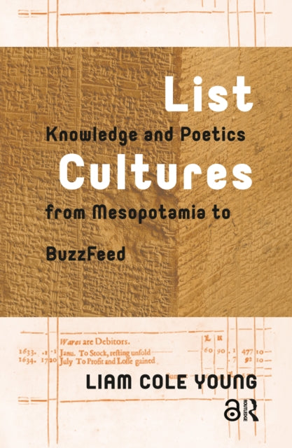 Book cover of: List Cultures. By: Liam Cole Young