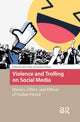 Book cover of: Violence and Trolling on Social Media. By: Sara Polak
