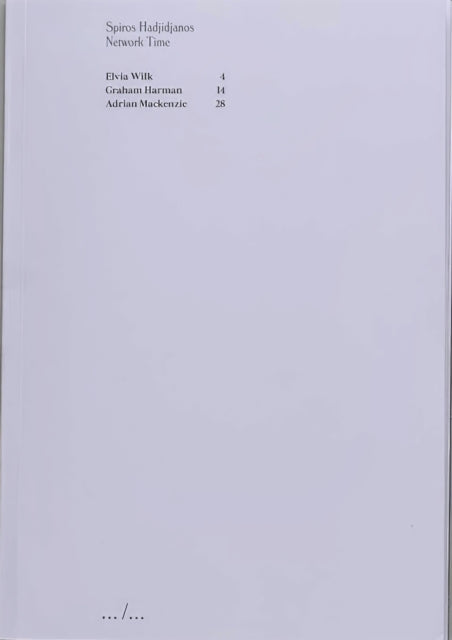 Book cover of: Network Time