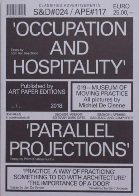 Book cover of: Occupation and Hospitality