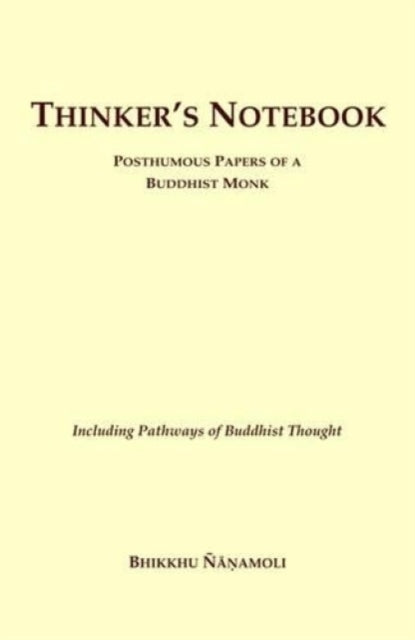 Book cover of: Thinker's Notebook