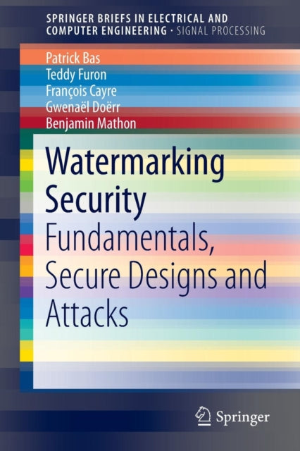 Book cover of: Watermarking Security. By: Patrick Bas
