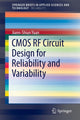 Book cover of: CMOS RF Circuit Design for Reliability and Variability. By: Jiann-Shiun Yuan