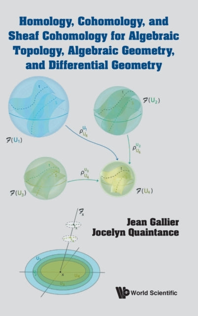 Book cover of: Homology, Cohomology, And Sheaf Cohomology For Algebraic Topology, Algebraic Geometry, And Differential Geometry. By: Jean H. Gallier