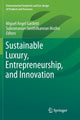 Book cover of: Sustainable Luxury, Entrepreneurship, and Innovation