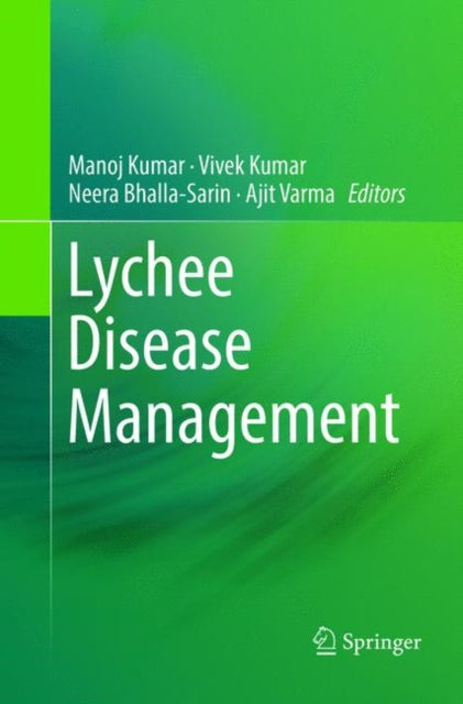 Book cover of: Lychee Disease Management. By: Manoj Kumar