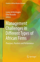 Book cover of: Management Challenges in Different Types of African Firms