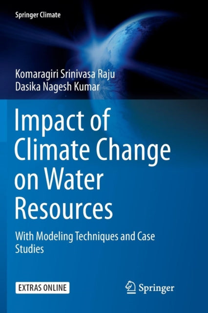 Book cover of: Impact of Climate Change on Water Resources. By: Komaragiri Srinivasa Raju