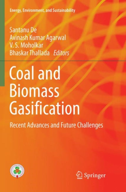 Book cover of: Coal and Biomass Gasification. By: Santanu De