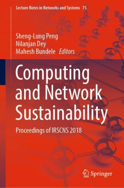 Book cover of: Computing and Network Sustainability. By: Sheng-Lung Peng