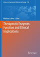 Book cover of: Therapeutic Enzymes: Function and Clinical Implications. By: Nikolaos Labrou