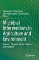 Book cover of: Microbial Interventions in Agriculture and Environment. By: Dhananjaya Pratap Singh