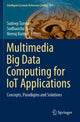 Book cover of: Multimedia Big Data Computing for IoT Applications. By: Sudeep Tanwar