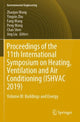 Book cover of: Proceedings of the 11th International Symposium on Heating, Ventilation and Air Conditioning (ISHVAC 2019). By: Zhaojun Wang