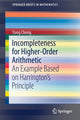 Book cover of: Incompleteness for Higher-Order Arithmetic. By: Yong Cheng