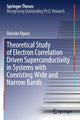 Book cover of: Theoretical Study of Electron Correlation Driven Superconductivity in Systems with Coexisting Wide and Narrow Bands. By: Daisuke Ogura