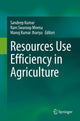 Book cover of: Resources Use Efficiency in Agriculture. By: Sandeep Kumar