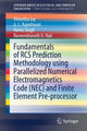 Book cover of: Fundamentals of RCS Prediction Methodology using Parallelized Numerical Electromagnetics Code (NEC) and Finite Element Pre-processor. By: Vineetha Joy