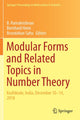 Book cover of: Modular Forms and Related Topics in Number Theory. By: B. Ramakrishnan