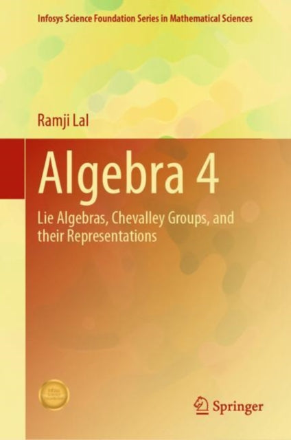 Book cover of: Algebra 4. By: Ramji Lal