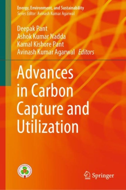 Book cover of: Advances in Carbon Capture and Utilization. By: Deepak Pant