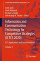 Book cover of: Information and Communication Technology for Competitive Strategies (ICTCS 2020). By: Amit Joshi