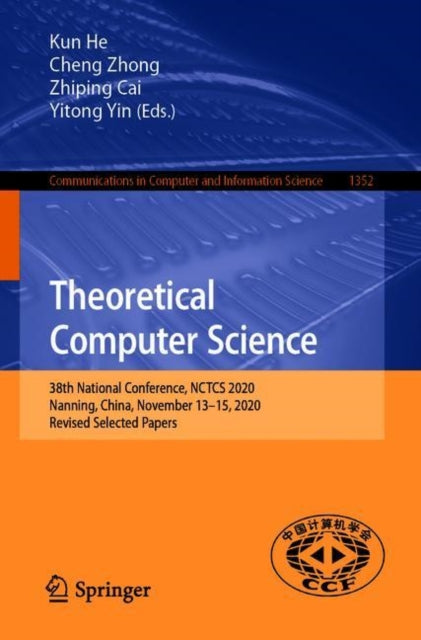 Book cover of: Theoretical Computer Science. By: Kun He