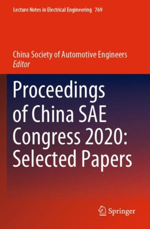 Proceedings of China SAE Congress 2020: Selected Papers