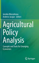 Book cover of: Agricultural Policy Analysis. By: Jeevika Weerahewa