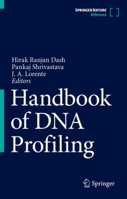 Book cover of: Handbook of DNA Profiling. By: Hirak Ranjan Dash