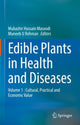 Book cover of: Edible Plants in Health and Diseases. By: Mubashir Hussain Masoodi