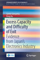 Book cover of: Excess Capacity and Difficulty of Exit. By: Sumio Saruyama