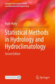 Book cover of: Statistical Methods in Hydrology and Hydroclimatology. By: Rajib Maity