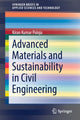Book cover of: Advanced Materials and Sustainability in Civil Engineering. By: Kiran Kumar Poloju