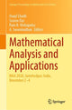 Book cover of: Mathematical Analysis and Applications. By: Ouayl Chadli
