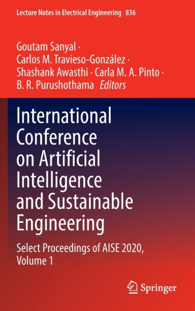 Book cover of: International Conference on Artificial Intelligence and Sustainable Engineering. By: Goutam Sanyal