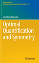 Book cover of: Optimal Quantification and Symmetry. By: Shizuhiko Nishisato