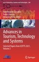 Book cover of: Advances in Tourism, Technology and Systems. By: João Vidal Carvalho