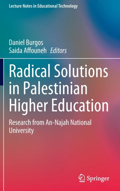 Book cover of: Radical Solutions in Palestinian Higher Education. By: Daniel Burgos