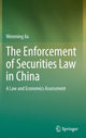 Book cover of: Enforcement of Securities Law in China. By: Wenming Xu