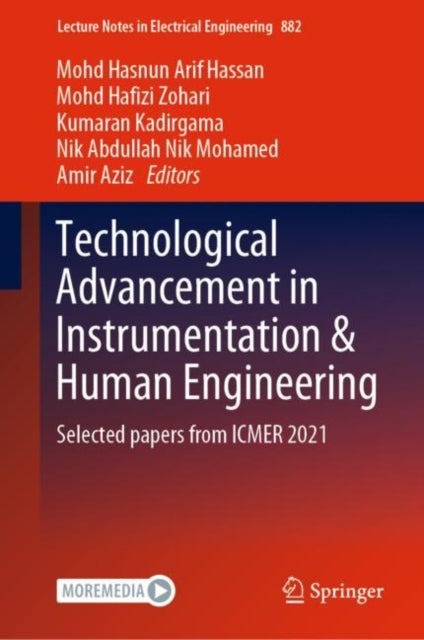 Book cover of: Technological Advancement in Instrumentation & Human Engineering. By: Mohd Hasnun Arif Hassan