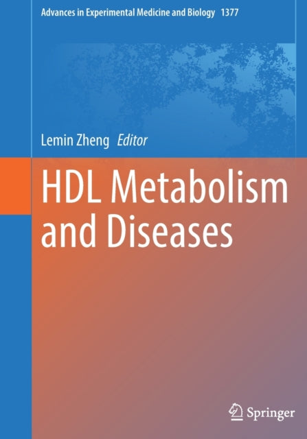 Book cover of: HDL Metabolism and Diseases. By: Lemin Zheng