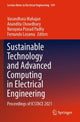 Book cover of: Sustainable Technology and Advanced Computing in Electrical Engineering. By: Vasundhara Mahajan