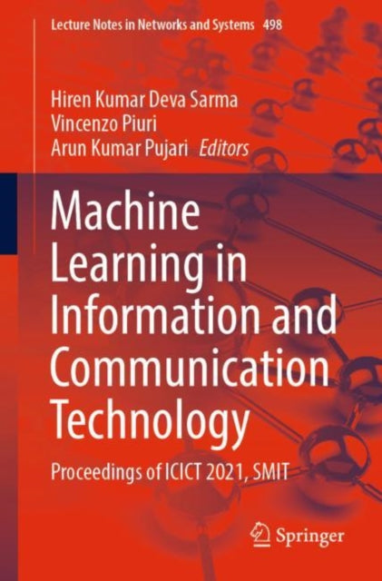 Book cover of: Machine Learning in Information and Communication Technology. By: Hiren Kumar Deva Sarma