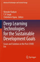 Book cover of: Deep Learning Technologies for the Sustainable Development Goals. By: Virender Kadyan