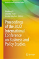 Book cover of: Proceedings of the 2022 International Conference on Business and Policy Studies. By: Xiaolong Li